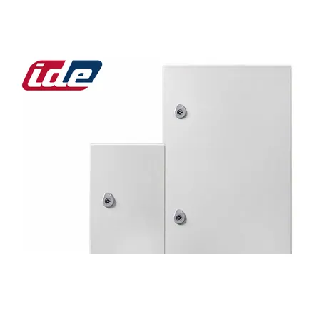 IDE wall-mounting cabinet, galvanised steel, IP66, UL listed, 25 x 20 x 15 cm