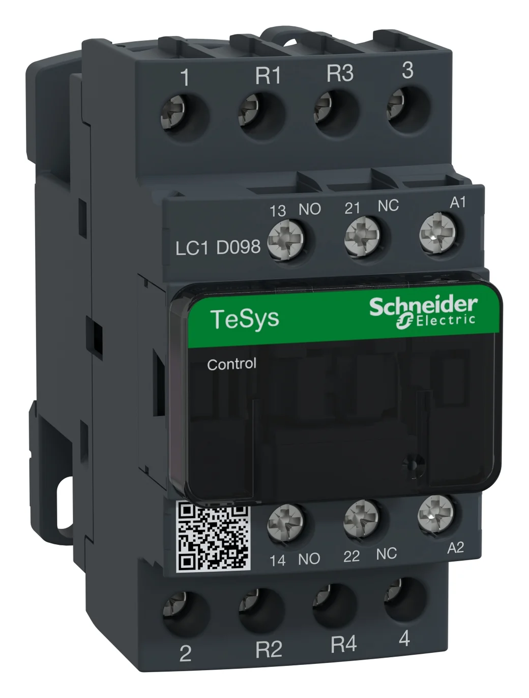 TeSys D contactor, 4P, 20A AC-1, 2NO + 2NC, 220V AC coil