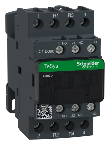 TeSys D contactor, 4P, 20A AC-1, 2NO + 2NC, 220V AC coil