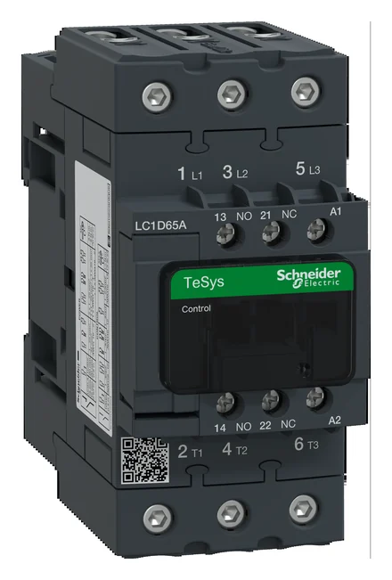 TeSys D contactor, 3P, 65A AC-3, 30kW, 48V AC coil, EverLink terminals