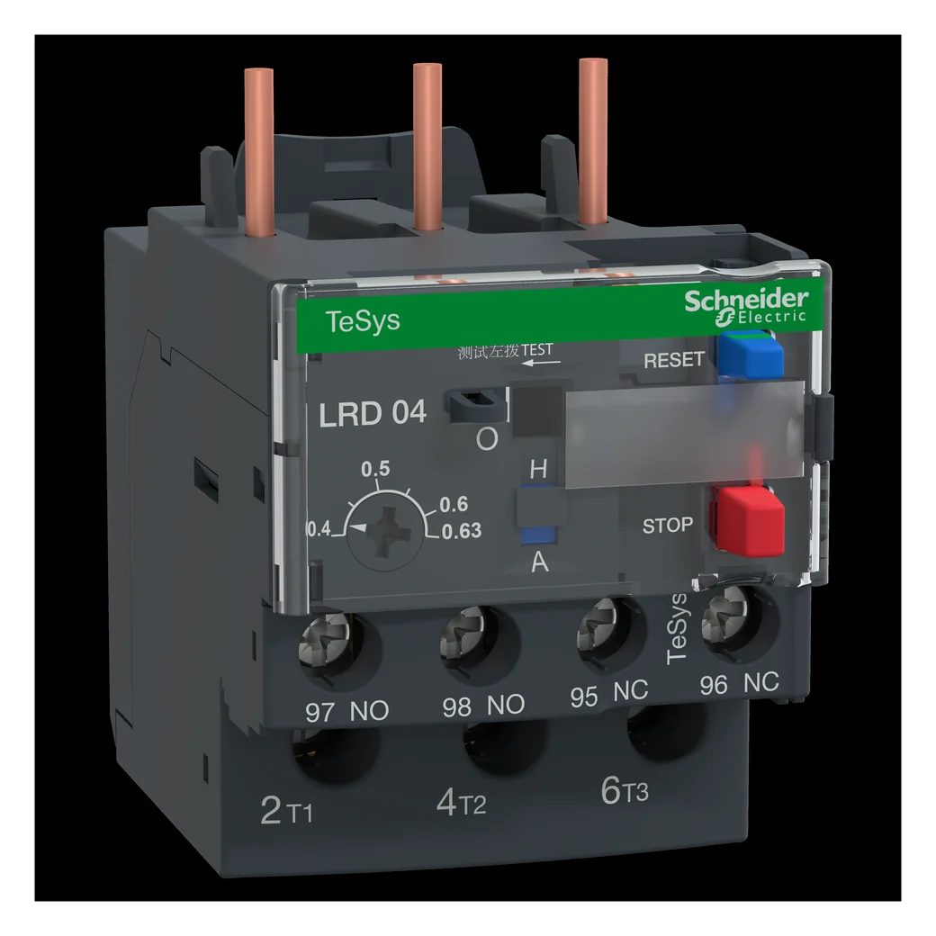 TeSys LRD thermal overload relay, 0.40-0.63A, class 10A