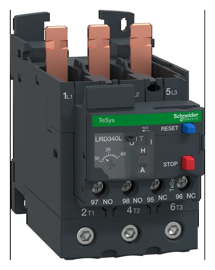 TeSys LRD thermal overload relay, 30-40A, class 20, EverLink