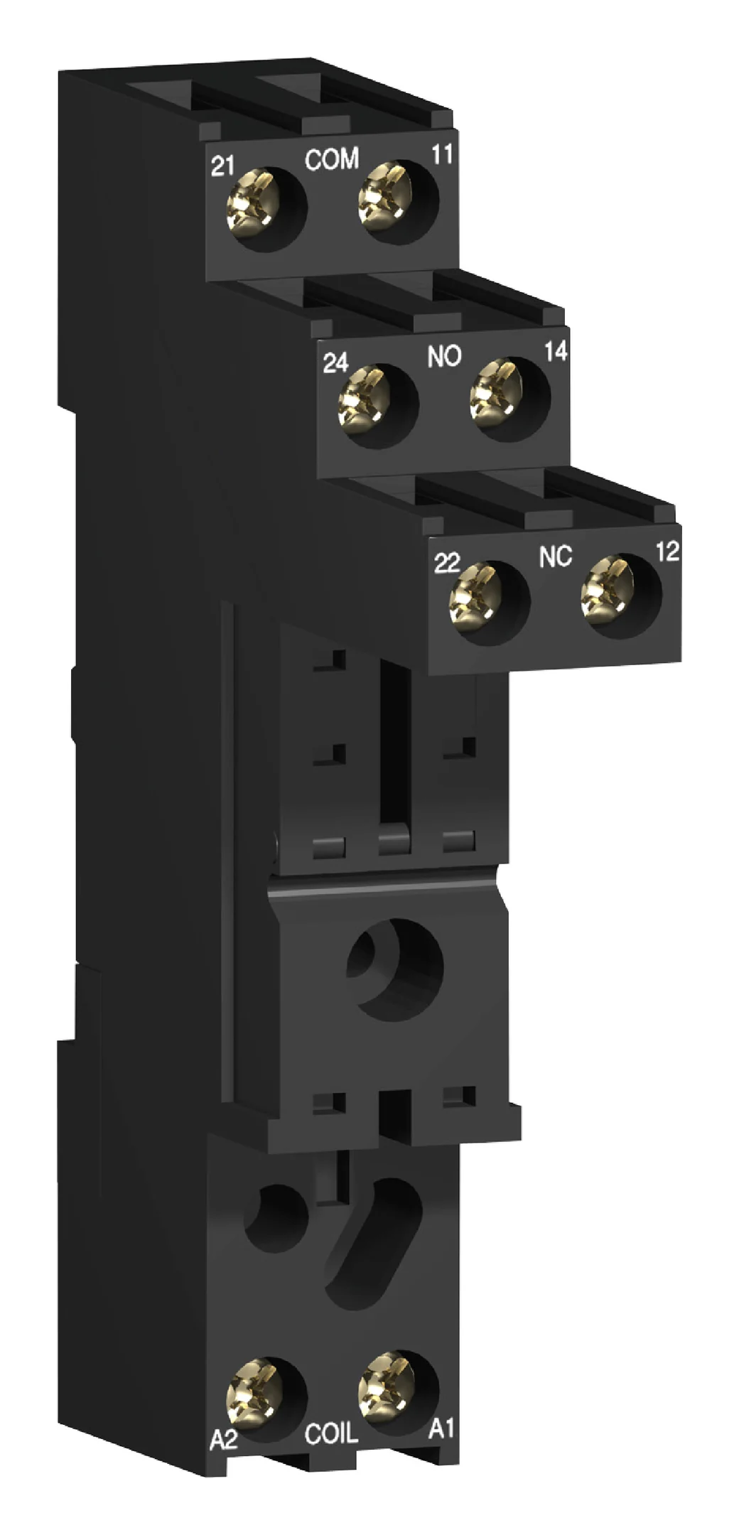 Relay socket for Zelio RSB relays