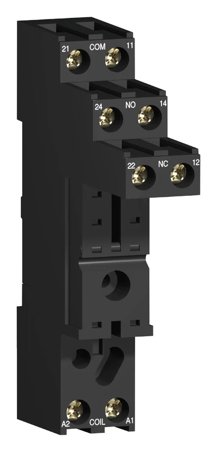 Relay socket for Zelio RSB relays