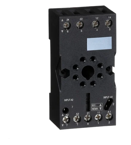 Relay socket for Zelio RUMC2 relays
