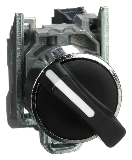 Harmony XB4 selector switch, 2 positions stay put, 1NO