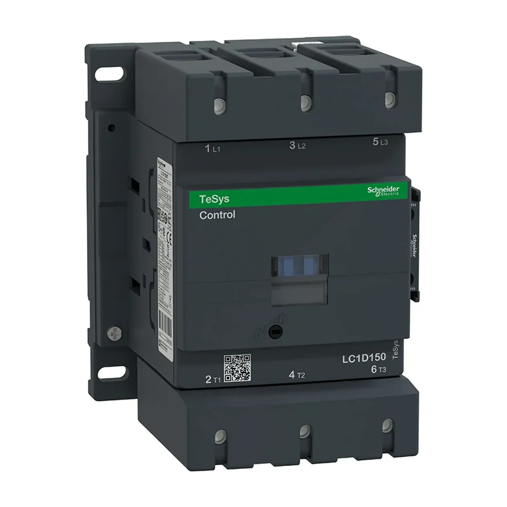 TeSys D Contactor, 150A, AC-3, 75kW, 220V AC Coil, 1NO + 1NC