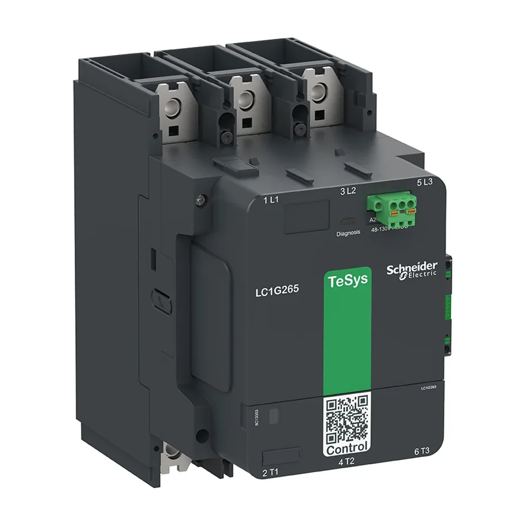 TeSys F Contactor, 630A, AC-3, 335kW, 220V AC Coil, 1NO + 1NC