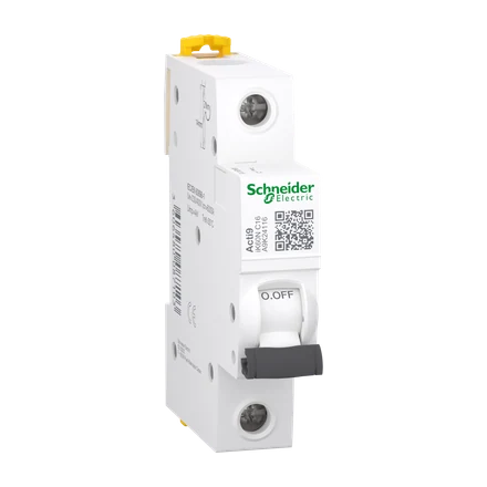 Acti9 iK60N MCB, 1P, 16A, C Curve, 6kA