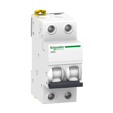 Acti9 iK60N MCB, 2P, 16A, C Curve, 6kA
