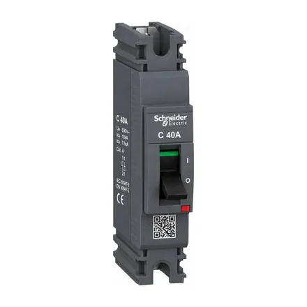 EZC100N MCCB, 1P, 40A, 18kA