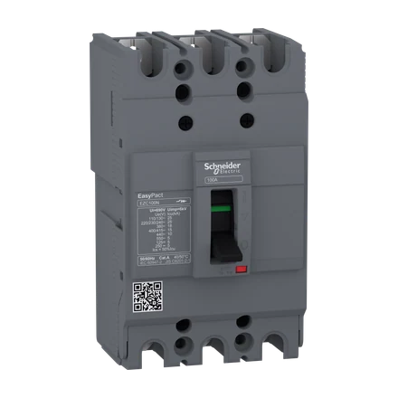 EZC100N MCCB, 3P, 60A, 18kA