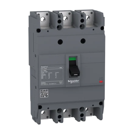 EZC250N MCCB, 3P, 250A, 25kA