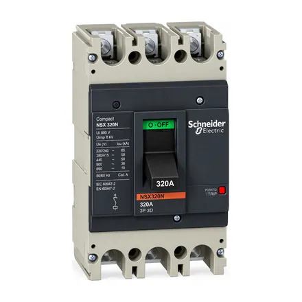 EZC400N MCCB, 3P, 320A, 36kA