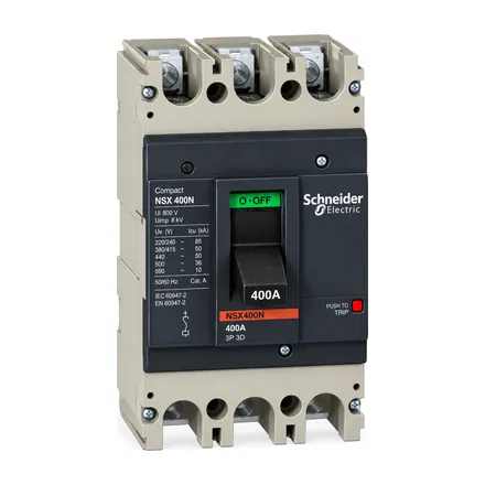 EZC400N MCCB, 3P, 400A, 36kA