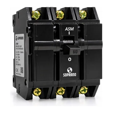 Soprano ASM MCB, 3P, 30A, 10kA