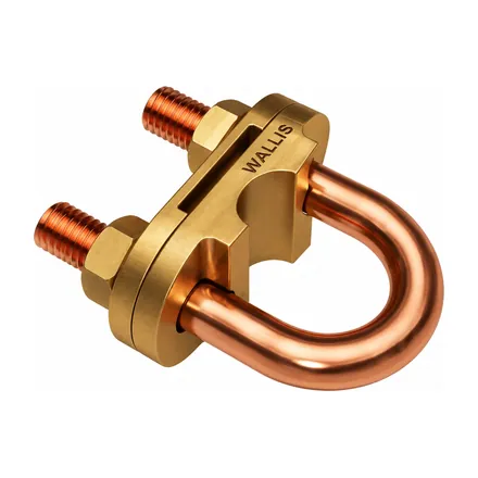 U Bolt Clamp Rebar to Cable (25mm to 25*3mm)